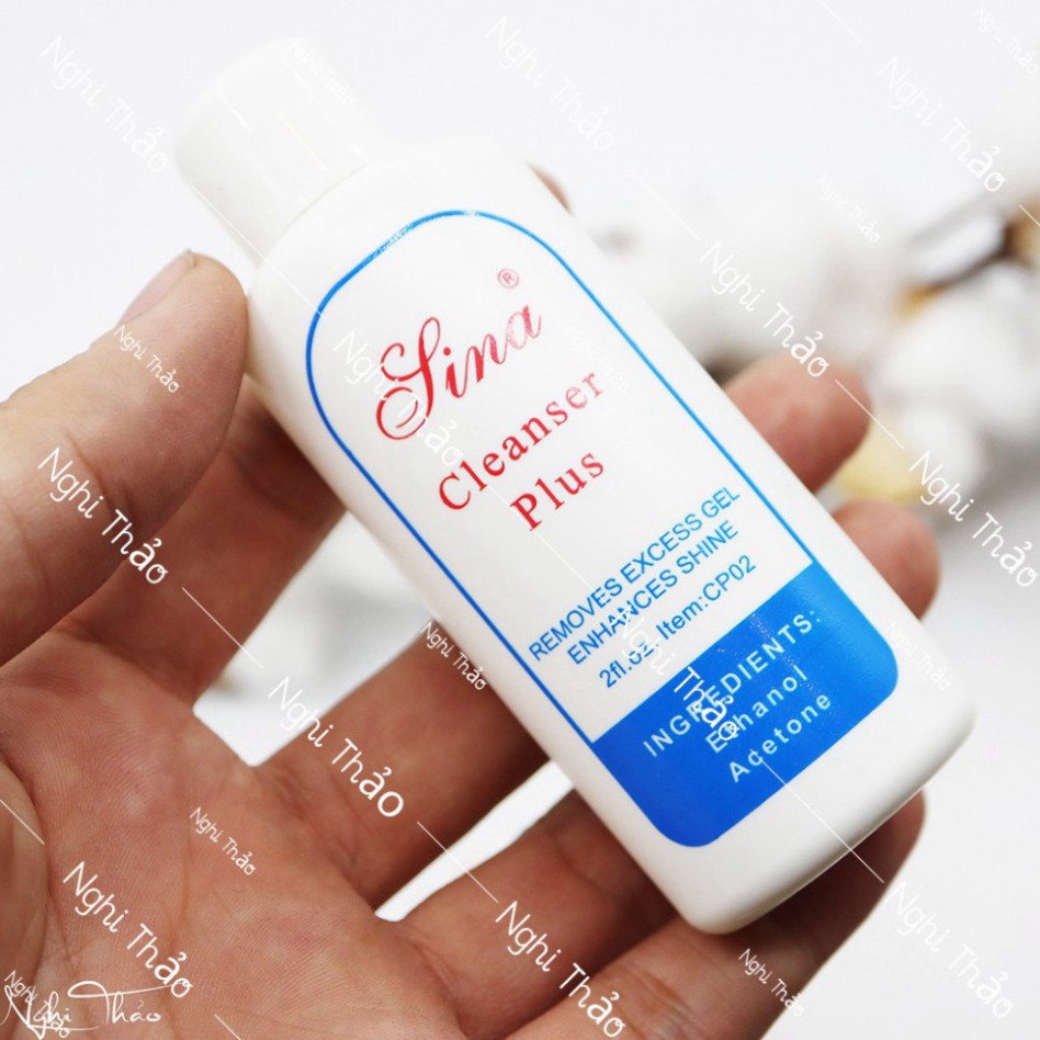 Tẩy sơn móng tay , nước tẩy sơn móng tay gel clean plus BK63