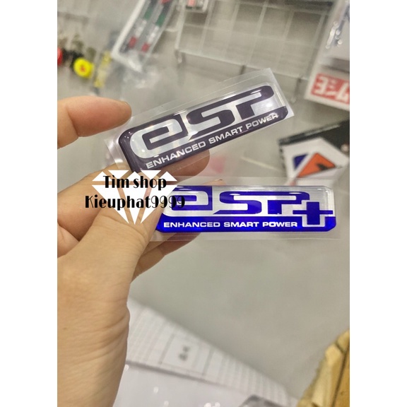 Tem ESP Nhựa Nổi Không Bay Màu Thấm Nước Nhựa Zin
