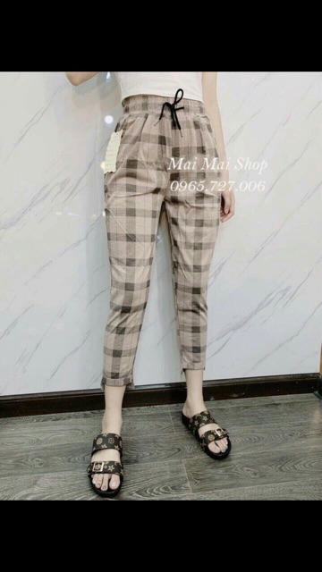 QUẦN BAGGY LỠ CARO CHẤT ĐŨI | BigBuy360 - bigbuy360.vn