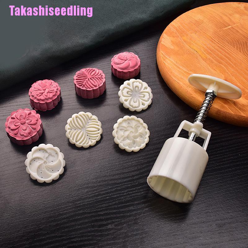 Khuôn Làm Bánh Trung Thu Hình Bông Hoa Xinh Xắn