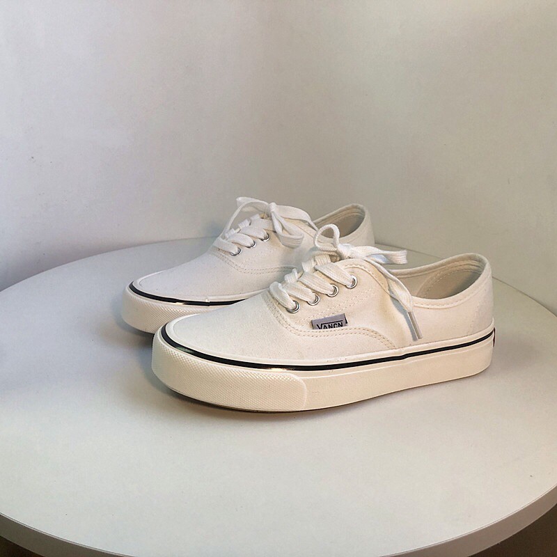 Giày van nam nữ baby taobao, giày classic học sinh nhiều màu ulzzang mũi bóng | BigBuy360 - bigbuy360.vn