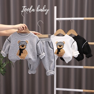 Bộ quần áo thu đông cho bé trai,bộ nỉ cho bé từ 1-5 tuổi Q7