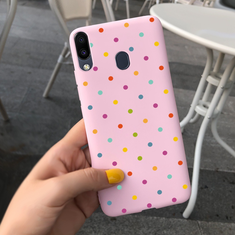 Ốp Điện Thoại TPU Silicone Mềm Nhám Chống Sốc Cho Samsung Galaxy M20 Samsung M20 M 20 SM-M205F SM-M205M