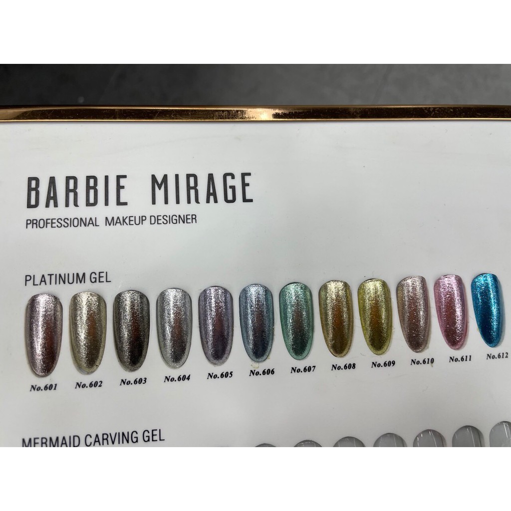 Gel nhũ siêu sáng Barbie Mirage