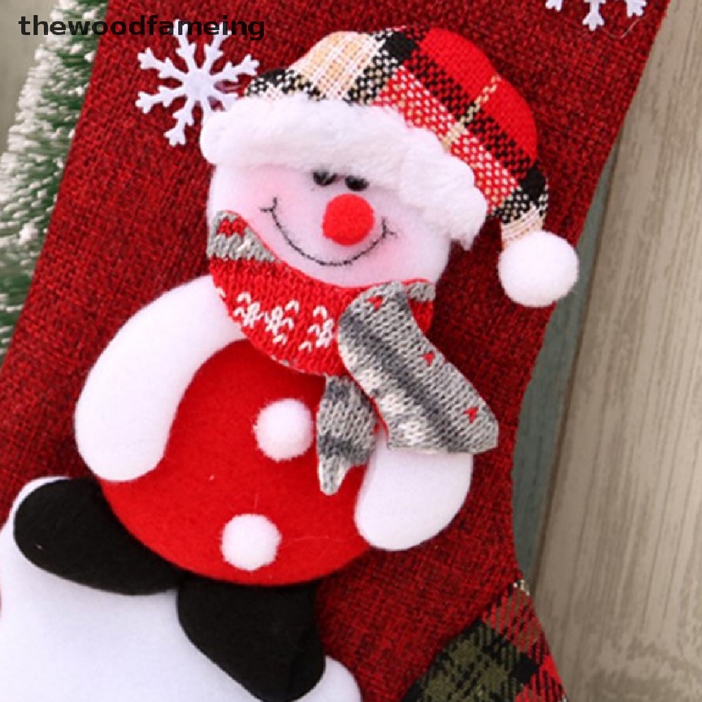 1 chiếc vớ đựng quà giáng sinh hình ông già noel