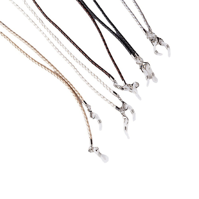 Sa Dây Đeo Mắt Kính Bằng Da PU Phong Cách Vintage