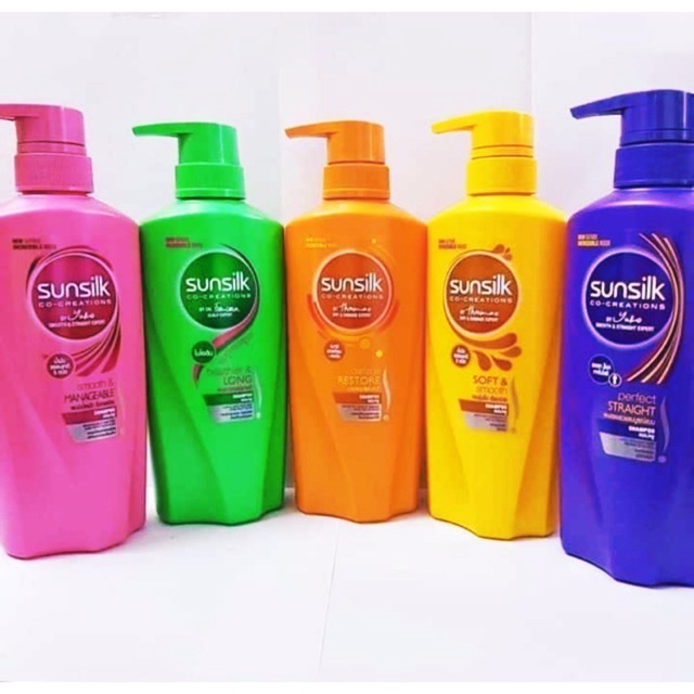 &lt;&lt;Combo&gt;&gt; Dầu Gọi Xả Sunsilk Thái Lan 450ml Chính Hãng