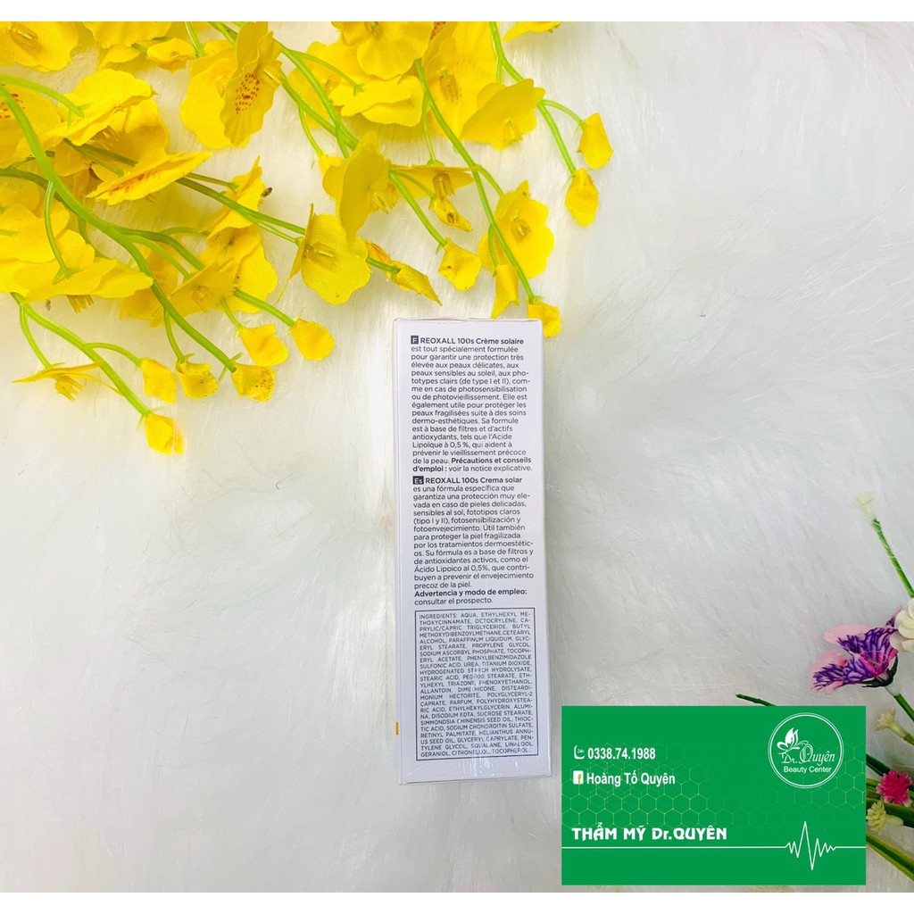 [CHÍNH HÃNG] Kem chống nắng CANOVA REOXALL 100S - SUN CREAM / dùng cho da nhạy cảm/kích ứng | BigBuy360 - bigbuy360.vn