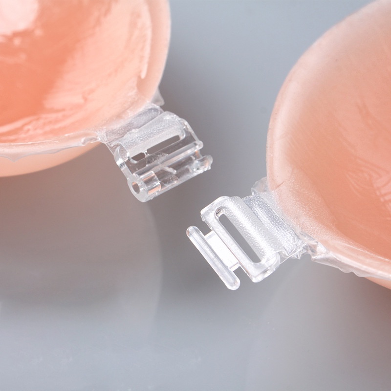 Miếng dán ngực silicon nâng ngực , áo ngực dán cài trước tạo khe quyến rũ - AZ Store