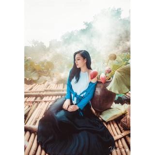 Váy  đụp mặc yếm đào