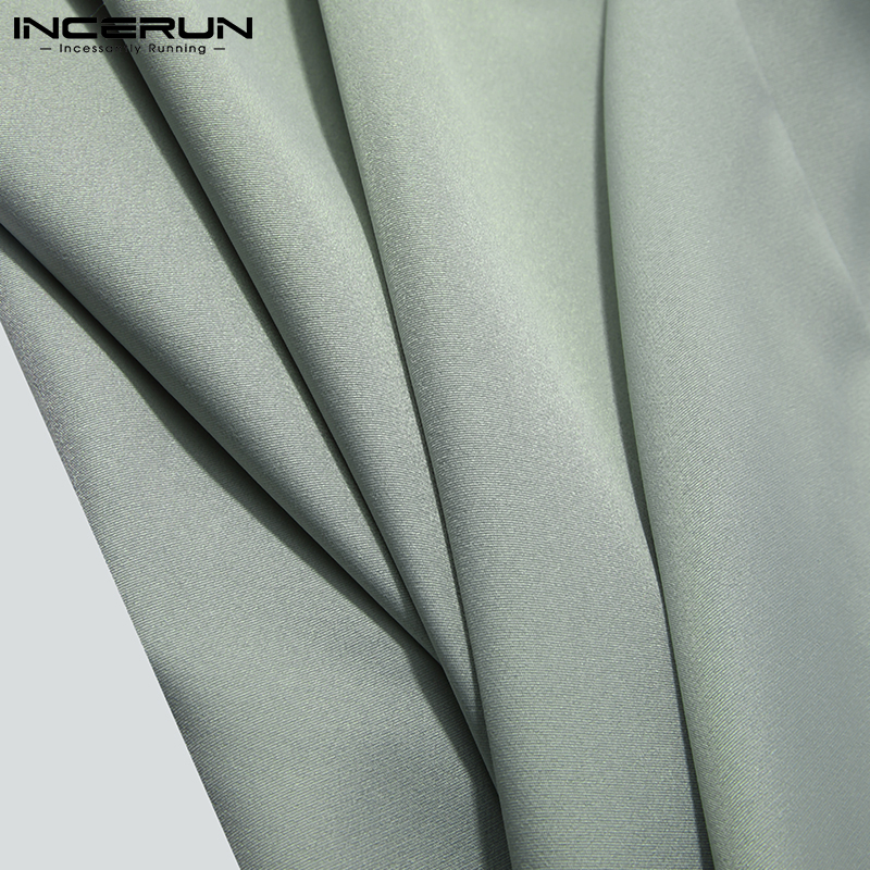 Set INCERUN áo không tay + quần short thời trang Hàn cho nam