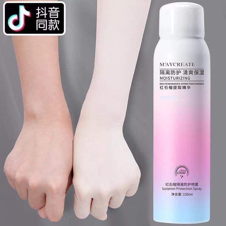 Xịt Chống Nắng Trắng Da 💖FREESHIP💖 [Giảm 20k cho đơn từ 250k] Chính Hãng Maycreate