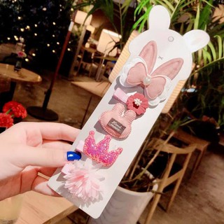 Set 5-6 kẹp tóc handmade cho bé gái