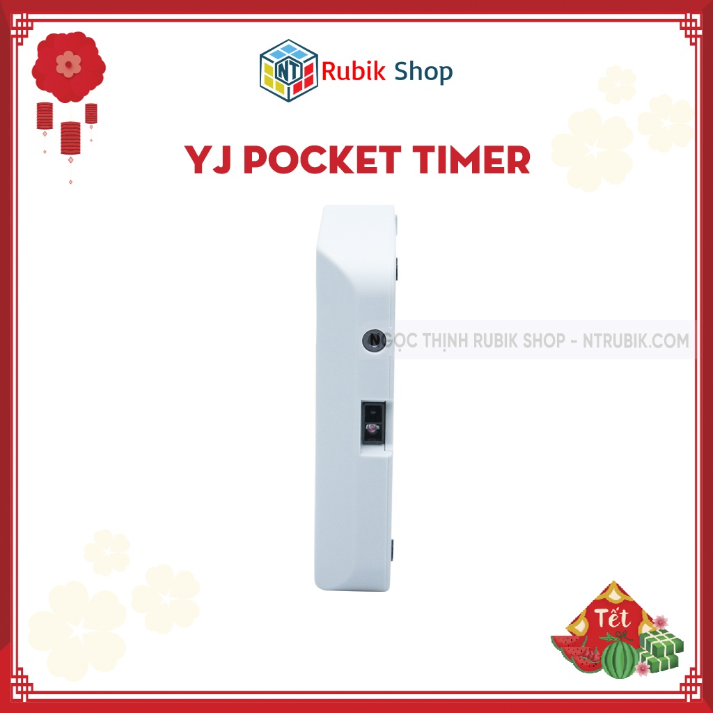 [Phụ Kiện Rubik] Thiết bị bấm giờ bỏ túi - YongJun Pocket Timer (Màu Xanh Dương/Xám/ Vàng)