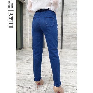 Quần bò nữ cao cấp LUXY V201 cạp chun co giãn 4 chiều