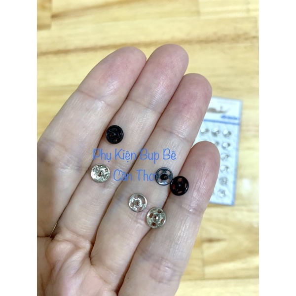 Set 6/12/24 Nút bấm mini cho bup bê