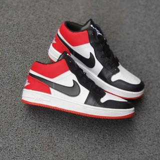Giày Sneaker 𝐍𝐈𝐊𝐄 AIR 𝐉𝐎𝐑𝐃𝐀𝐍 1 đỏ trắng cổ thấp Full size nam nữ