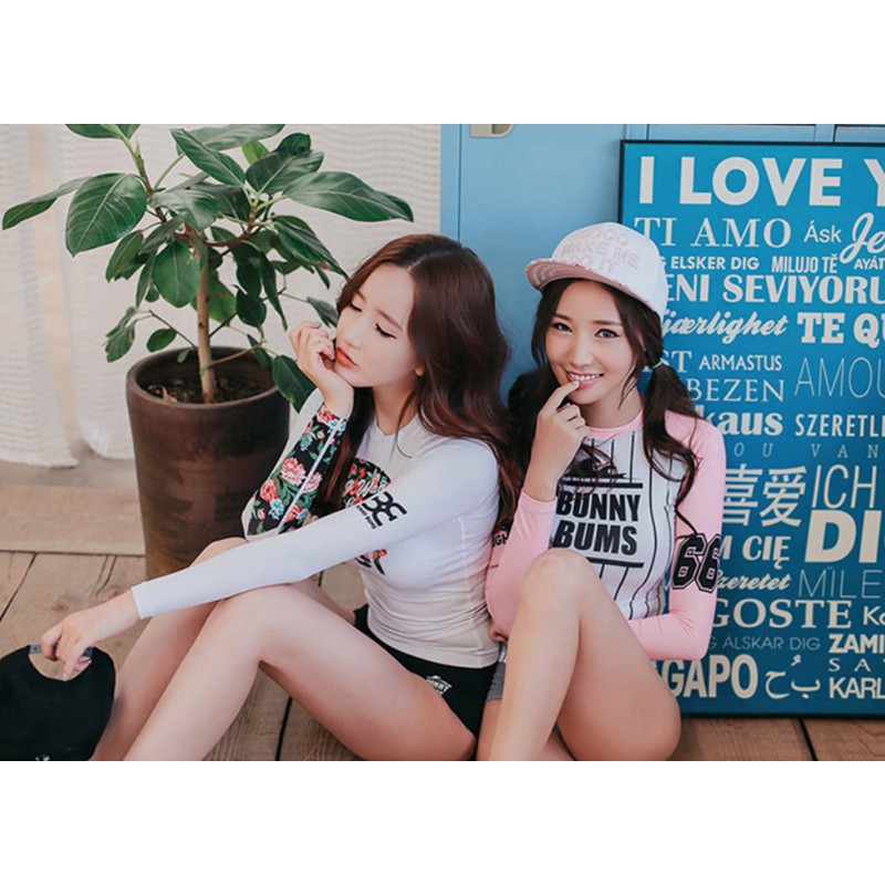 bộ bơi dài tay xinh xắn | BigBuy360 - bigbuy360.vn