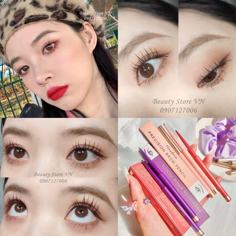 [FREESHIP💋] Bút Chì Kẻ Mắt Siêu Mảnh 1.5mm Chống Nước Lâu Trôi