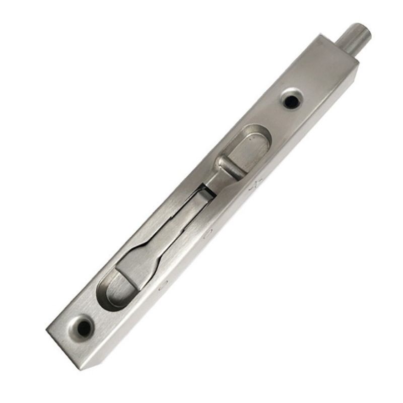 Chốt âm cửa gỗ Hammered inox