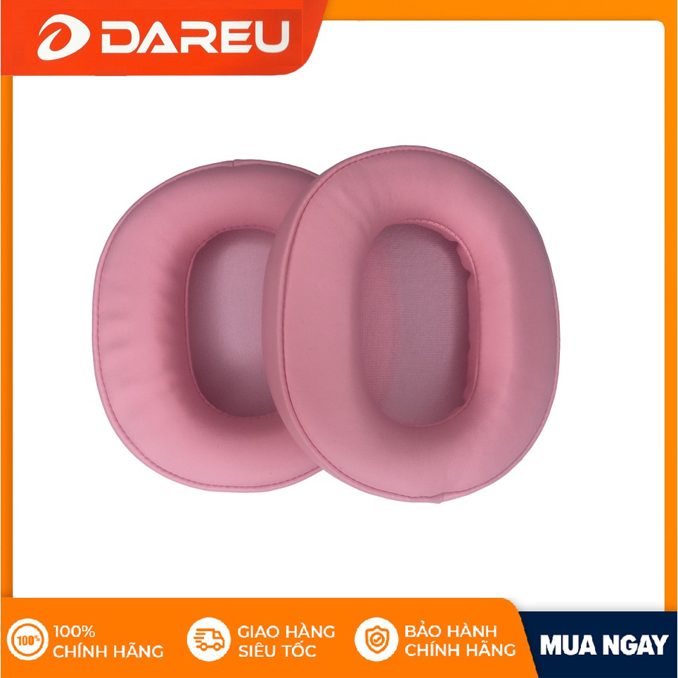 Miếng đệm ốp tai nghe dùng cho tai nghe DareU EH925S Queen Pink - Hàng chính hãng