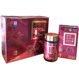 Cao Hồng Sâm Linh Chi Hàn Quốc 240g x 2 Lọ