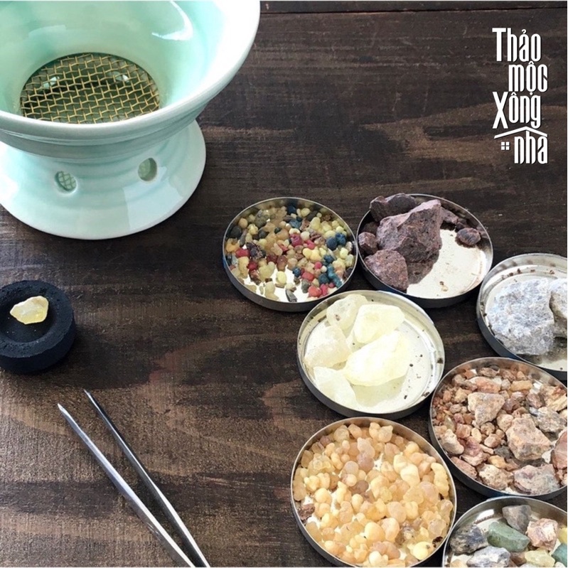 RESIN 25g _Nhựa Thơm Thanh Tẩy Không Gian Thiêng Liêng_THẢO MỘC XÔNG NHÀ