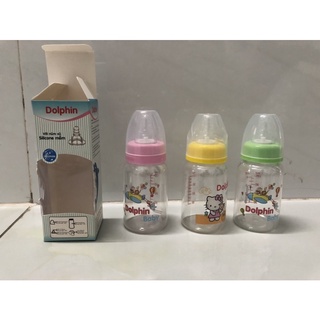 Bình sữa cổ hẹp Dolphin 120ml