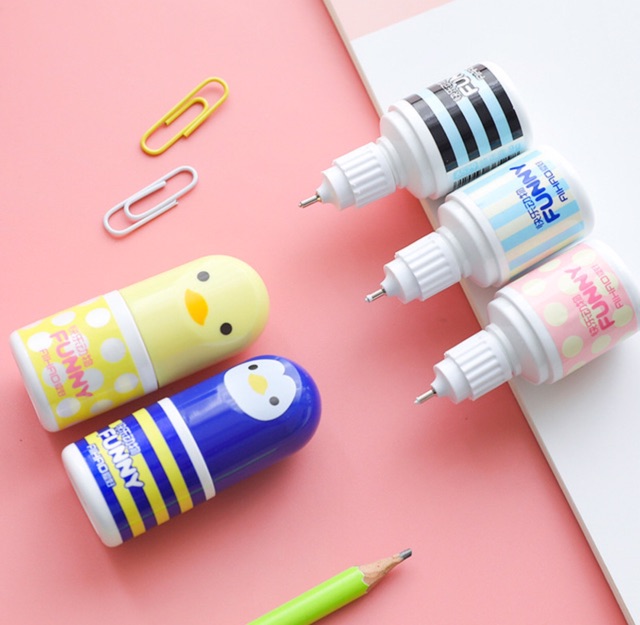 Bút Xóa Đồ Dùng Học Tập Cute Hình Vịt Con Dễ Thương VPK5