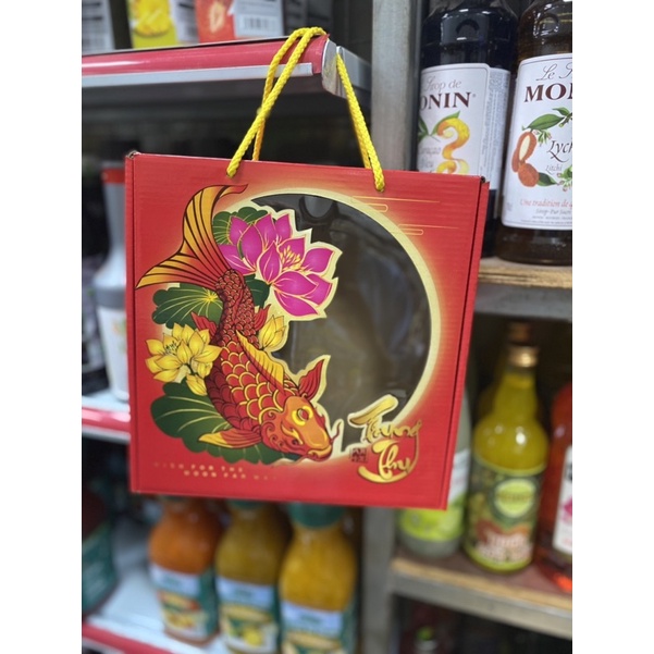 Hộp Đưng Bánh Trung Thu Vuông 150-250gr