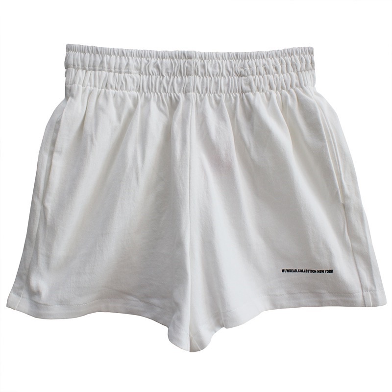 Quần đùi nữ , Quần short thêu gấu hàn quốc
