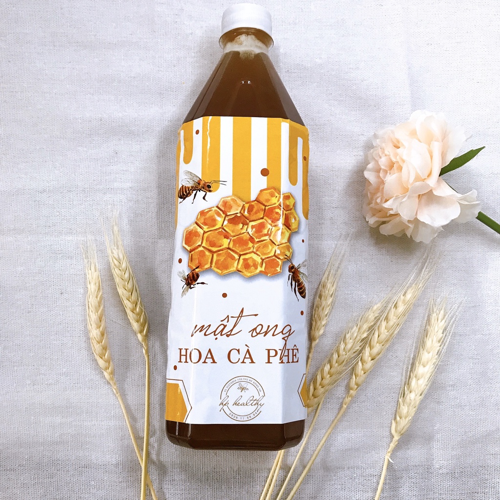 1Lít Mật Ong Nguyên Chất Mật Ong Hoa Cà Phê Cam Kết Hoàn Toàn Tự Nhiên Không Pha Đường Hp Healthy