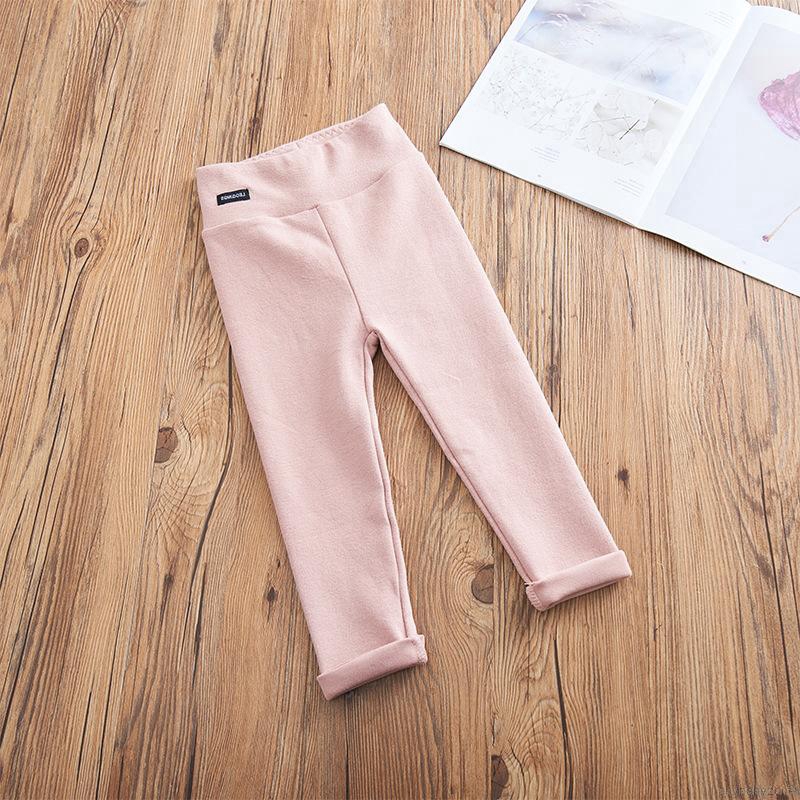 Quần legging cotton lưng thun hợp thời trang cho bé gái