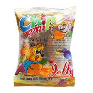 💖date mới💖 kẹo dẻo hải hà jelly chip gói 16g