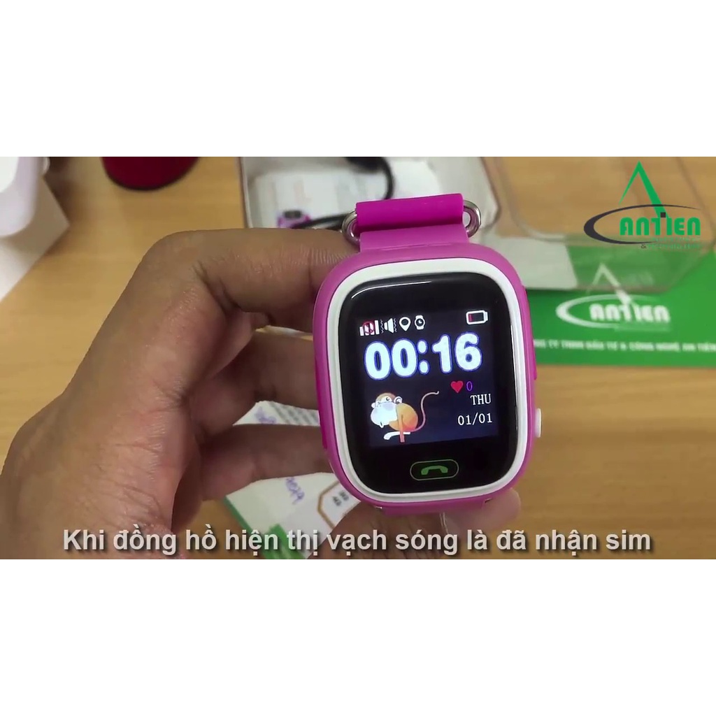 Đồng hồ trẻ em dùng sim có gps giám sát trẻ - nghe gọi được - hàng chuẩn mẫu đẹp