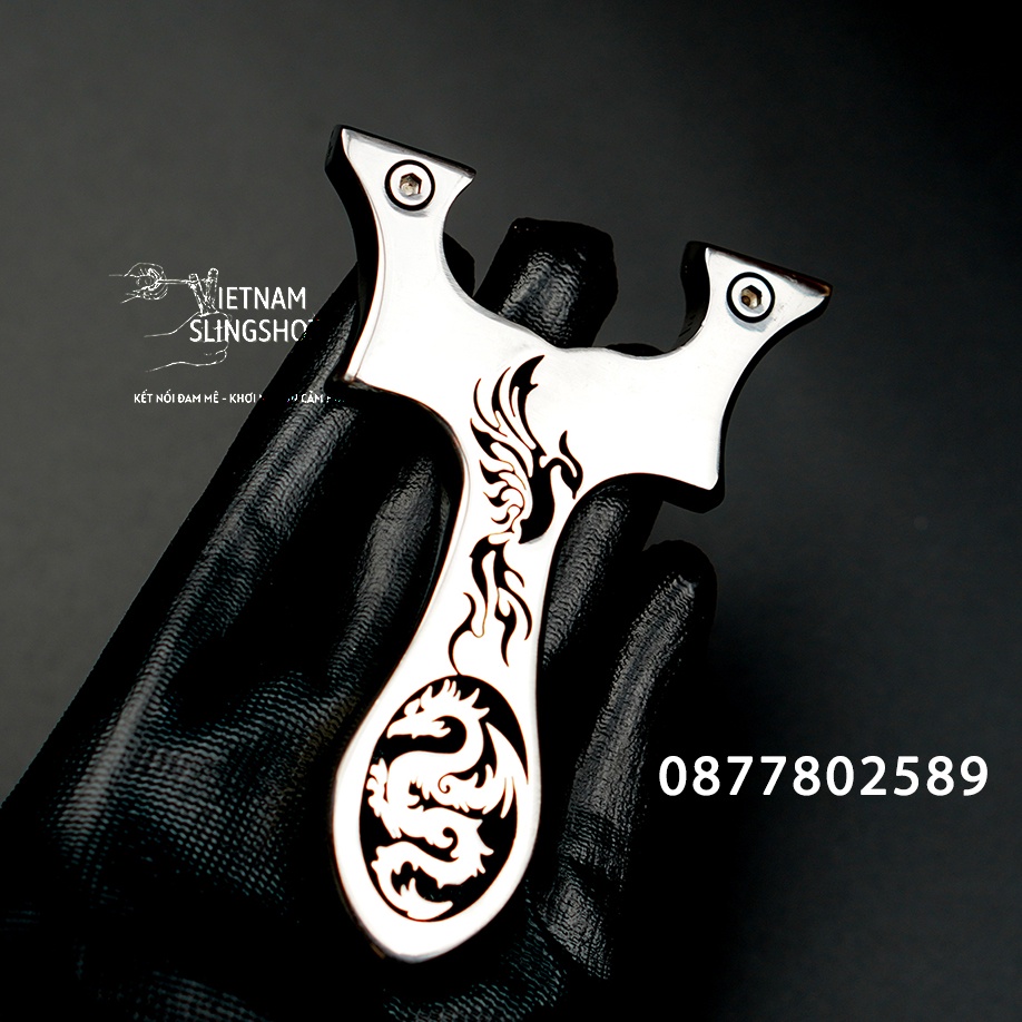 [Ná Inox xịn giá tốt] Ná cao su Long Phụng Inox 304 Cao Cấp Chống Gỉ Cầm Đầm Tay Và Rất Đẹp Mắt, sáng bóng siêu mượt