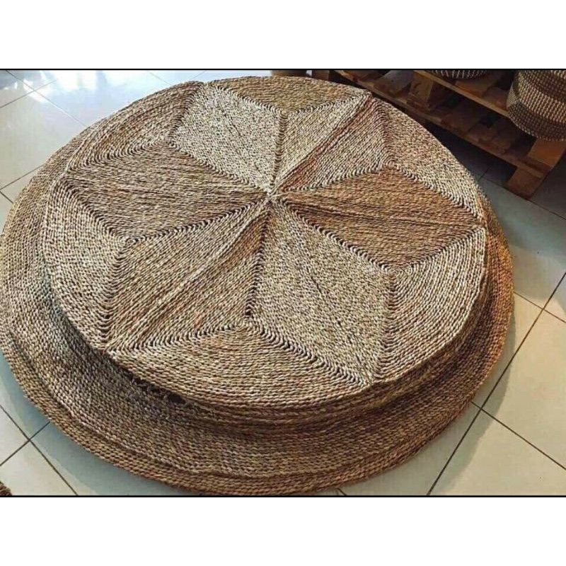 Thảm cói ngôi sao, chụp ảnh sale size 1m hàng xuất sale