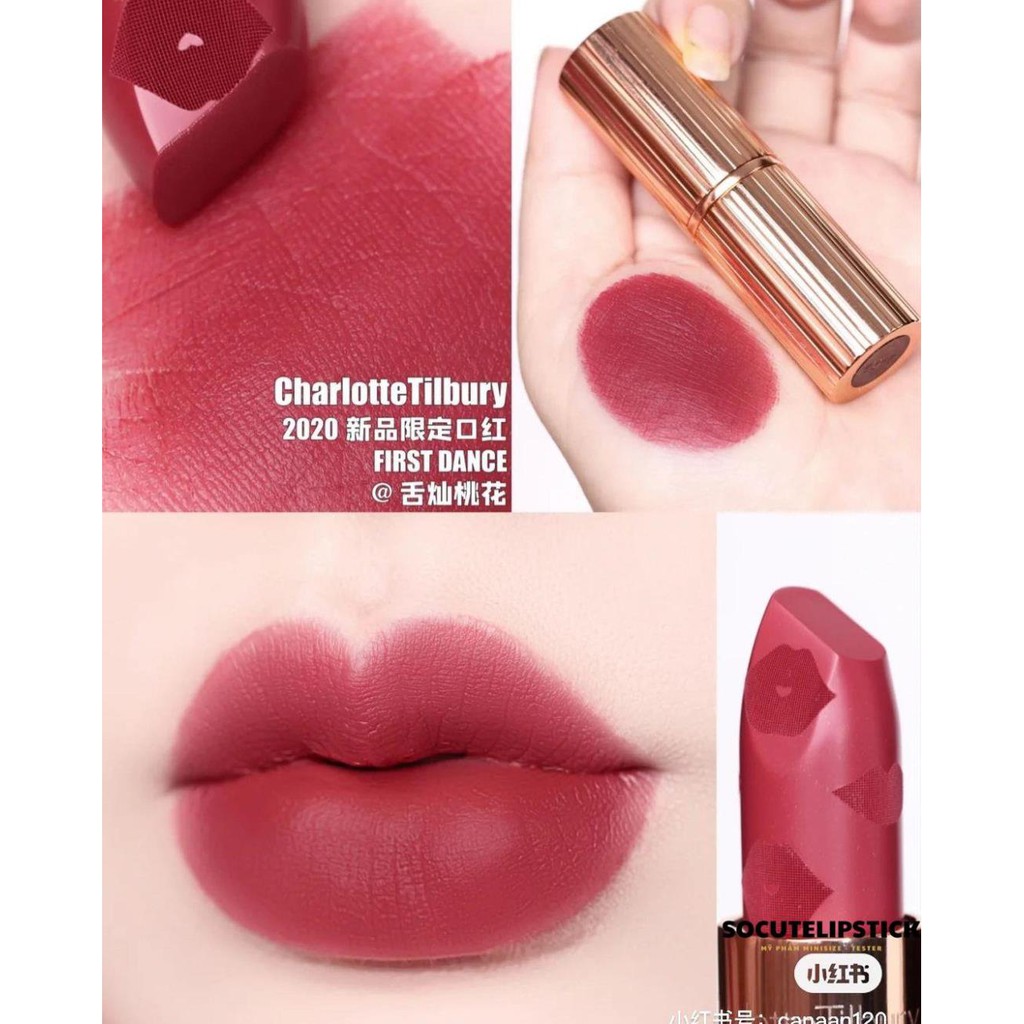 Son Charlotte Tilbury Mrs Kisses - Trà Sữa Đào & First Dance & Super You & Walk Of No Shame & Pillow Talk Medium | BigBuy360 - bigbuy360.vn