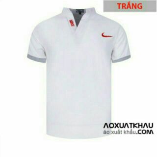 Áo cá sấu nam cổ trụ