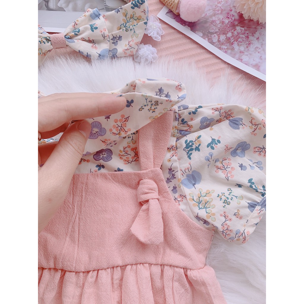 váy cho bé gái sơ sinh, váy cho bé gái 1 tuổi hàng thiết kế size từ 6-12kg