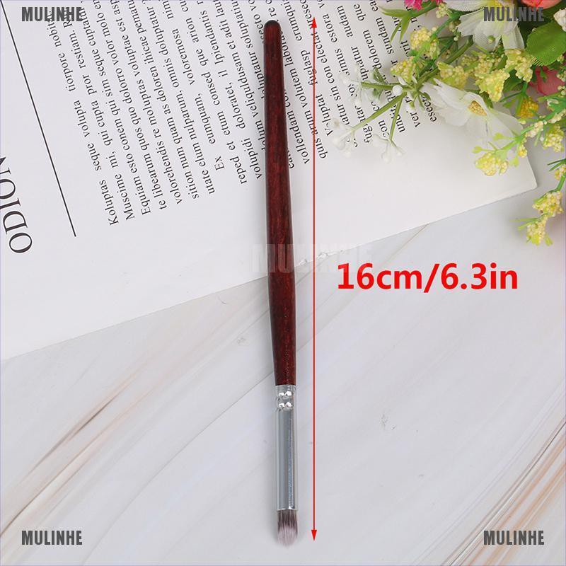 Cọ Sơn Móng Gel UV Tay Cầm Bằng Gỗ Màu Gradient