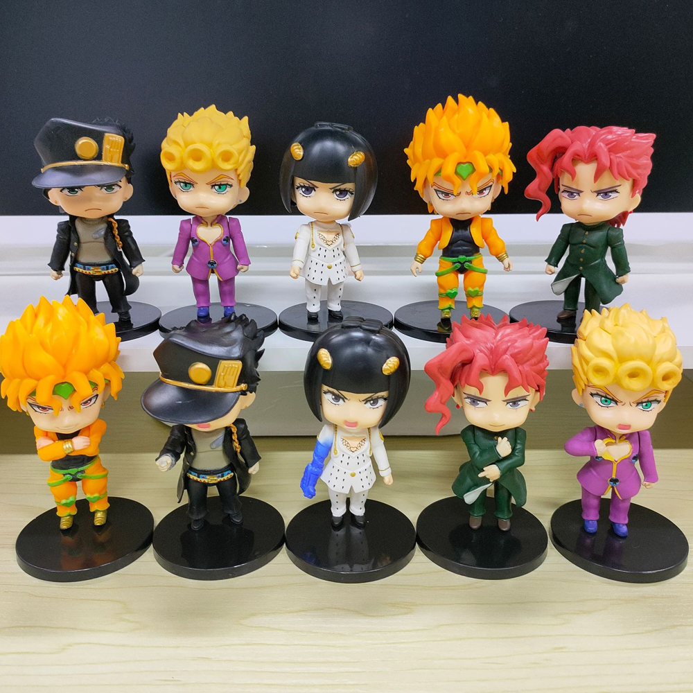 Set 5 Mô Hình Đồ Chơi Nhân Vật Trong Jojo 's Bizarre