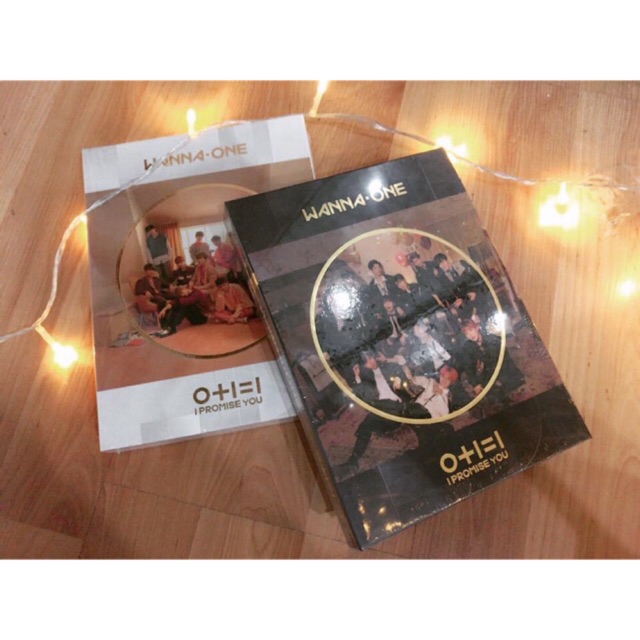 WANNA ONE album I Promise You Nguyên seal, có poster kèm đồ đựng,  được chọn một trong hai ver như hình.