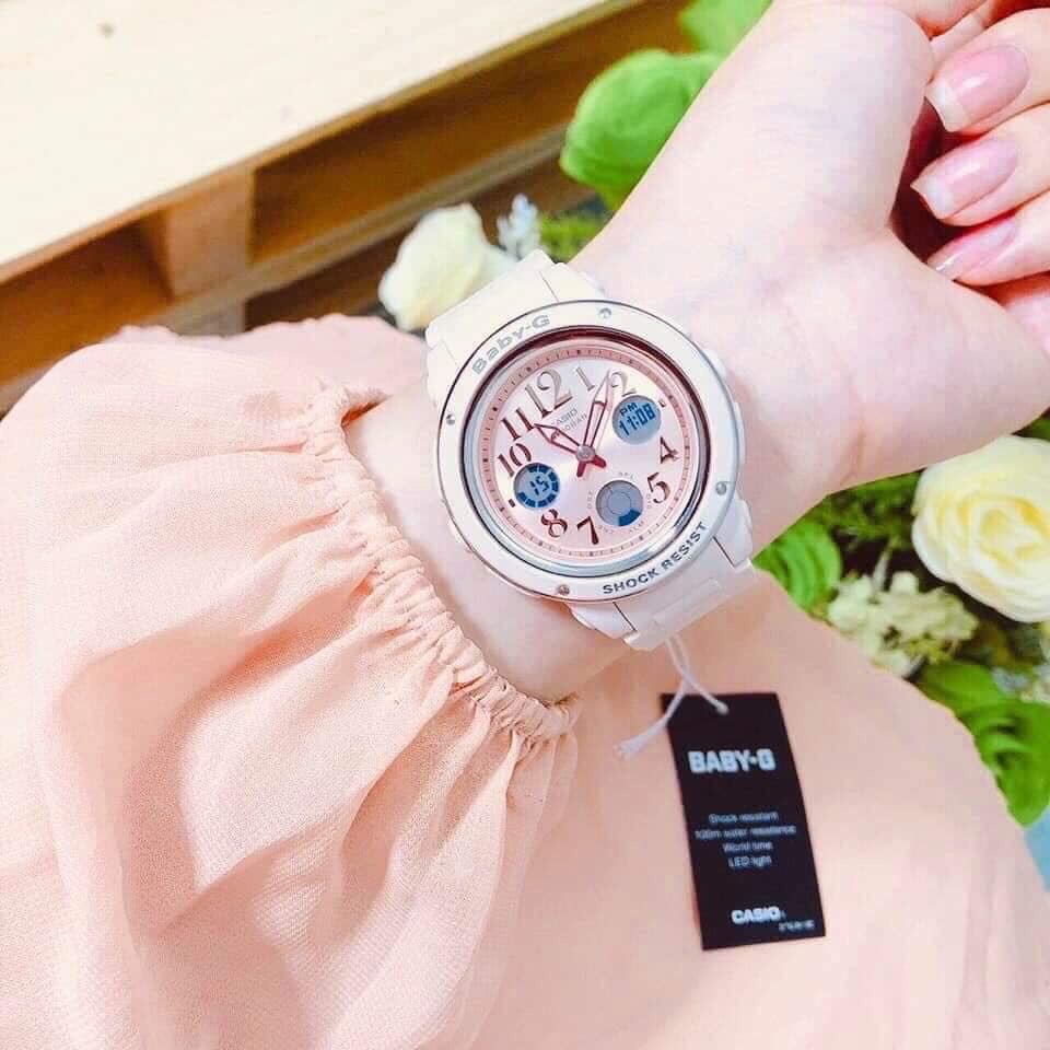 Đồng Hồ Casio Nữ Dây Nhựa BABYG BGA-150CP-4BDR Chính Hãng