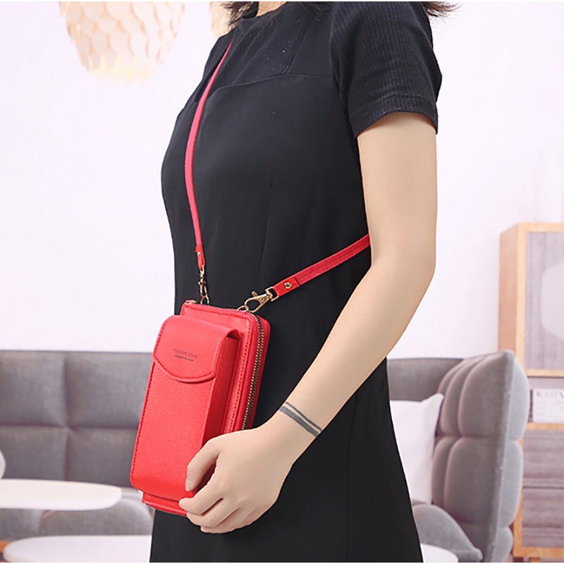 Túi Đeo Chéo Vai mini Bằng Da pu Cho Nữ