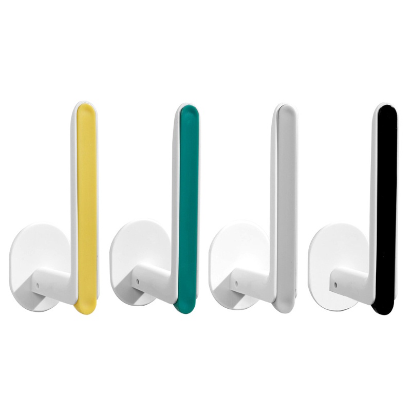 Móc Treo Khăn Tắm / Quần Áo Gắn Tường Tự Dính Có Thể Gập Lại Tiện Dụng