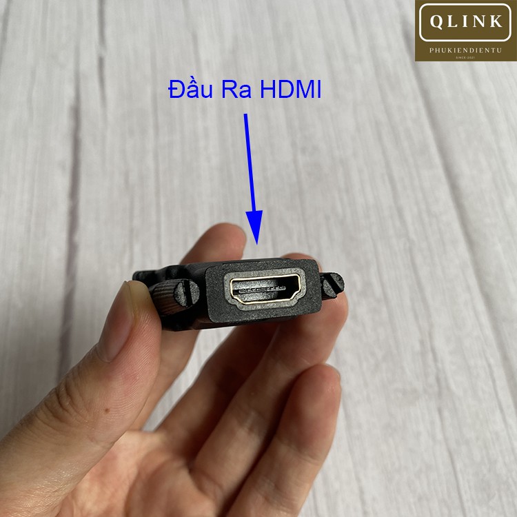 DVI to HDMI, đầu chuyển đổi DVI(24+1) sang HDMI nhỏ gọn, tiện lợi