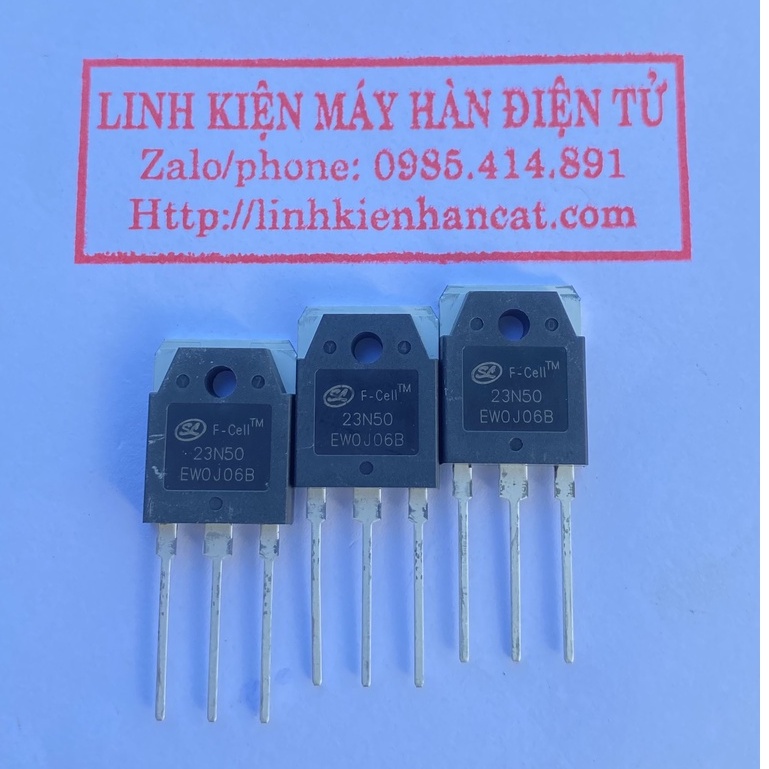 Mosfet 23n50 ( 23A 500V ) Mới Hãng F-Cell SL