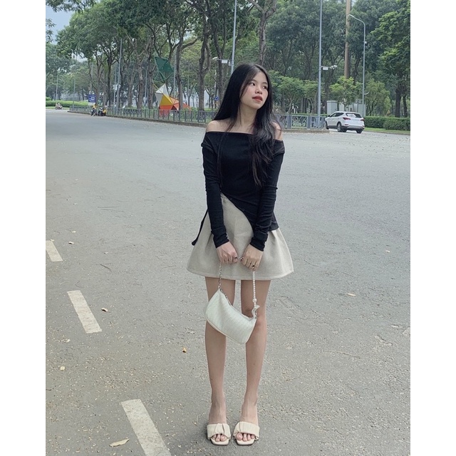 Chân váy dạ xoè chữ A | BigBuy360 - bigbuy360.vn