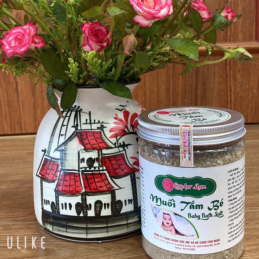 Muối Tắm Bé Thảo Mộc Baby Bath Salt Care For Mom